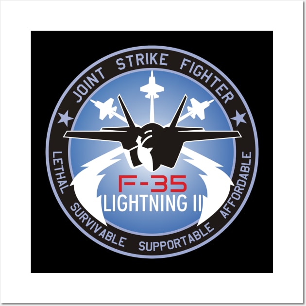 F35 Lightning II Wall Art by MBK